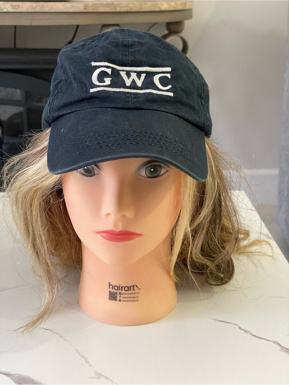 Golden West College GWC Embroidered Navy Blue Dad Hat Adjustable Cap